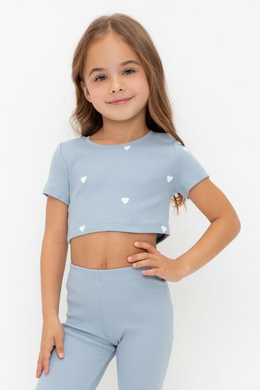 фуфайка (футболка)-топ для дев